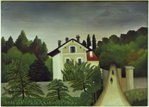 H.Rousseau, Banks of the Oise by klassik art