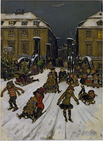 H.Zille, Winterfreuden von klassik art