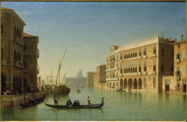 Venedig, Canal Grande / Gemälde von Carl Morgenstern von klassik art