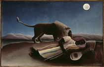 Rousseau, H. / Schlafende Zigeunerin/ 1897 von klassik art