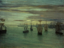 James M.Whistler, Dämmerung in Valparaiso von klassik art