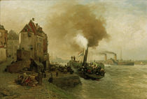 A.Achenbach, Kohlentor (Düsseldorf) von klassik art