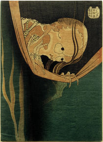 Hokusai, Kohada Koheiji / Farbholzschnitt 1831–1832 by klassik art