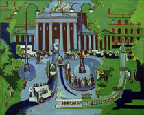 E.L.Kirchner / Brandenburg Gate by klassik art