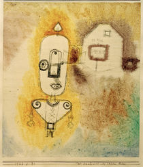 P.Klee, Der Schutzmann vor seinem Haus von klassik art