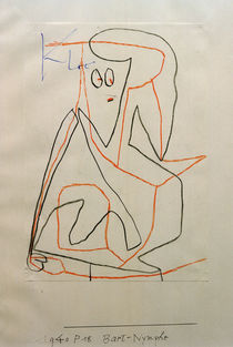 P.Klee, Bart-Nymphe von klassik art