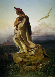 Cooper, Der letzte Mohikaner / E.G.Leutze von klassik art