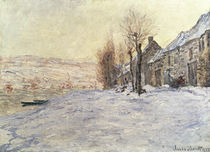 Lavacourt under Snow, c.1878-81 von Claude Monet