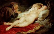 The Hermit and the sleeping Angelica von Peter Paul Rubens