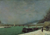 The Seine at the Pont d'Iena von Paul Gauguin