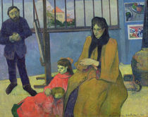 The Schuffenecker Family, or Schuffenecker's Studio by Paul Gauguin