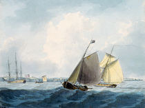 Shipping off Cromer, Norfolk von William Anderson