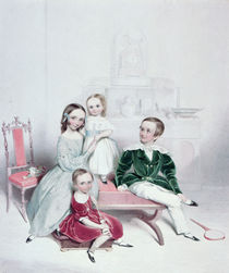 A Group of Children, 19th century; by William Booth