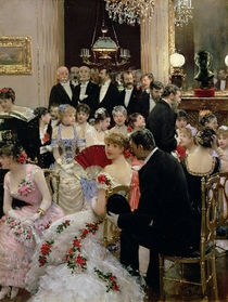 The Soiree, c.1880 by Jean Beraud