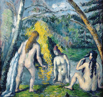 The Three Bathers, c.1879-82 von Paul Cezanne