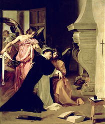 Temptation of St.Thomas Aquinas von Diego Rodriguez de Silva y Velazquez