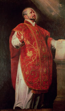 St. Ignatius of Loyola Founder of the Jesuits von Peter Paul Rubens