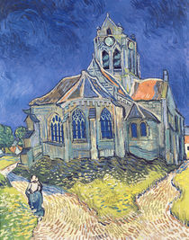 The Church at Auvers-sur-Oise von Vincent Van Gogh