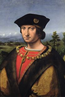 Portrait of Charles d'Amboise Marshal of France von Antonio da Solario