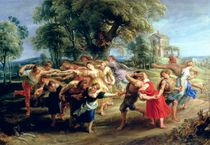 A Peasant Dance, 1636-40 by Peter Paul Rubens