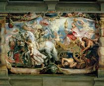 The Triumph of the Church over Fury by Peter Paul Rubens