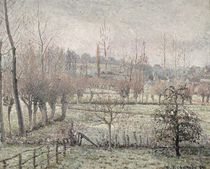 Snow Effect at Eragny, 1894 von Camille Pissarro