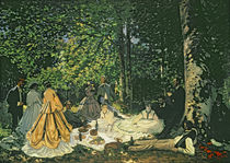 Le Dejeuner sur l'Herbe, 1865-1866 von Claude Monet