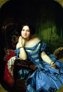 Portrait of Amalia de Llano y Dotres by Federico de Madrazo y Kuntz