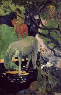 The White Horse, 1898 von Paul Gauguin