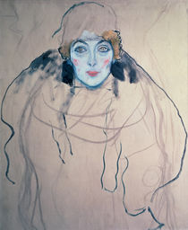 Head of a Woman, 1917 von Gustav Klimt