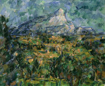 Mont Sainte-Victoire, 1904-05 von Paul Cezanne