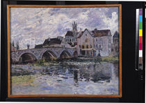 The Bridge of Moret-sur-Loing by Alfred Sisley
