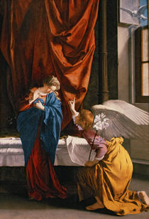 The Annunciation, c.1623 von Orazio Gentileschi