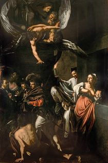 The Seven Works of Mercy, 1607 by Michelangelo Merisi da Caravaggio