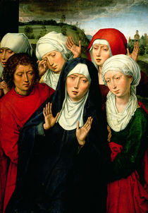 The Holy Women, right hand panel of the Deposition Diptych von Hans Memling