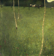Farmhouse with Birch Trees von Gustav Klimt