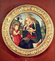 Virgin and Child with John the Baptist by Sandro Botticelli