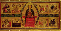 The Virgin and Child Enthroned von di Magnano da Arezzo Margaritone