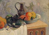 Teiera, Brocca e Frutta, 1899 von Paul Gauguin