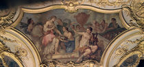 Decorative panel from the Oval Salon illustrating the Story of Psyche von Charles Joseph Natoire
