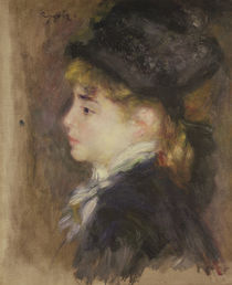Portrait of a woman, possibly Margot von Pierre-Auguste Renoir