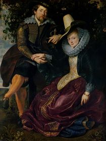 Self portrait with Isabella Brandt by Peter Paul Rubens