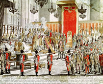 The Coronation of Leopold II at Bratislava in 1790 von Austrian School