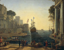 Ulysses Returning Chryseis to her Father von Claude Lorrain