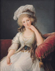 Louise-Marie Adelaide, Duchesse d'Orleans by Elisabeth Louise Vigee-Lebrun