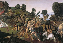 The Fight Between the Lapiths and the Centaurs von Piero di Cosimo