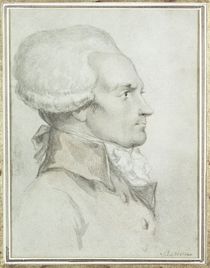 Portrait of Maximilien de Robespierre von Jean Michel the Younger Moreau
