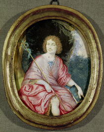 Moliere as St. John the Baptist von French School