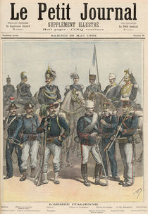 The Italian Army, from 'Le Petit Journal' by Henri Meyer
