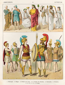 Greek Religious and Military Dress von Albert Kretschmer